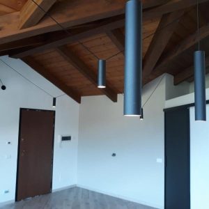 luce living attico ivrea