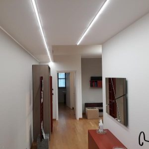 striscia led corridoio - studio legale ivrea